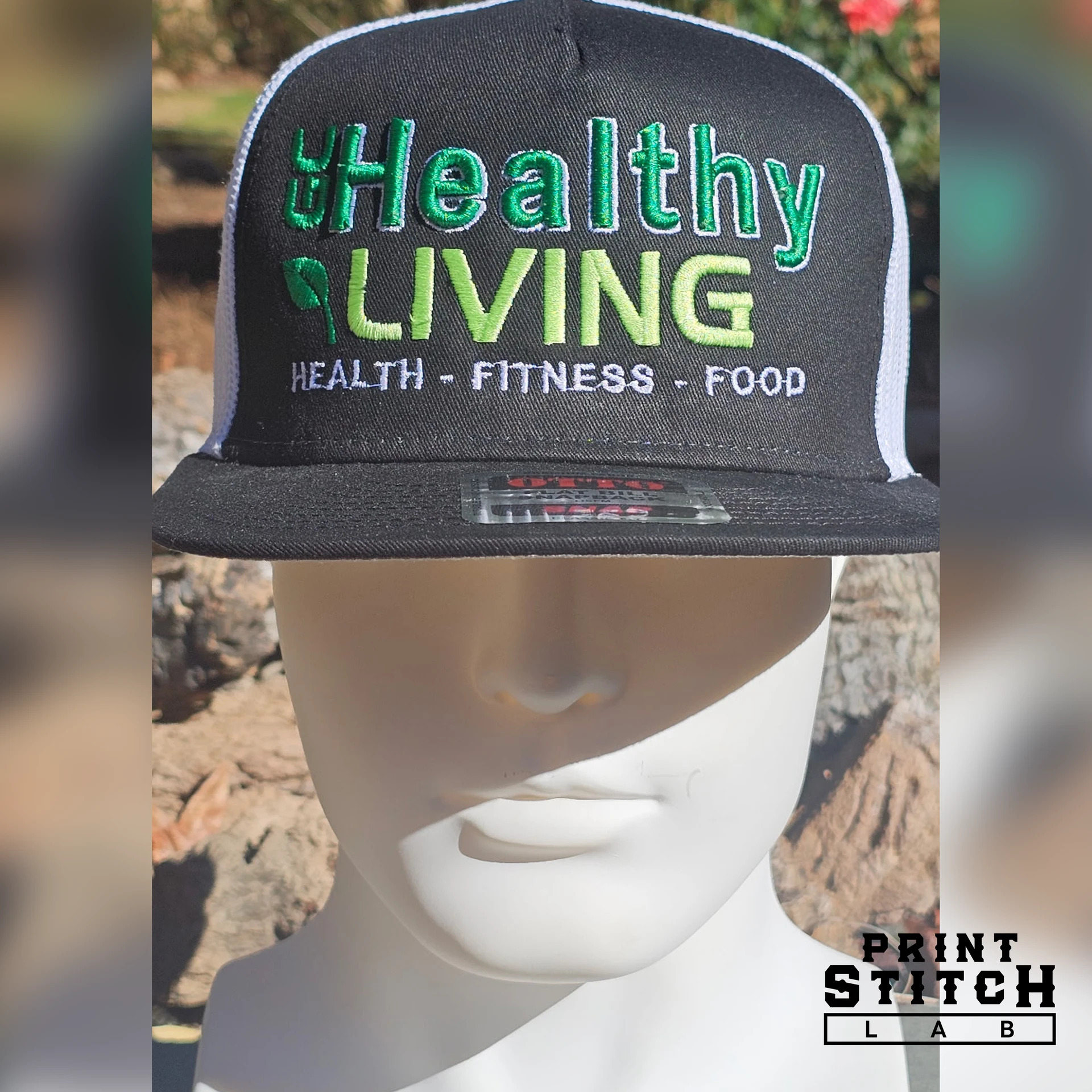 Multi-color trucker cap